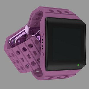 Sports Watch Closed Strap Rose Gold