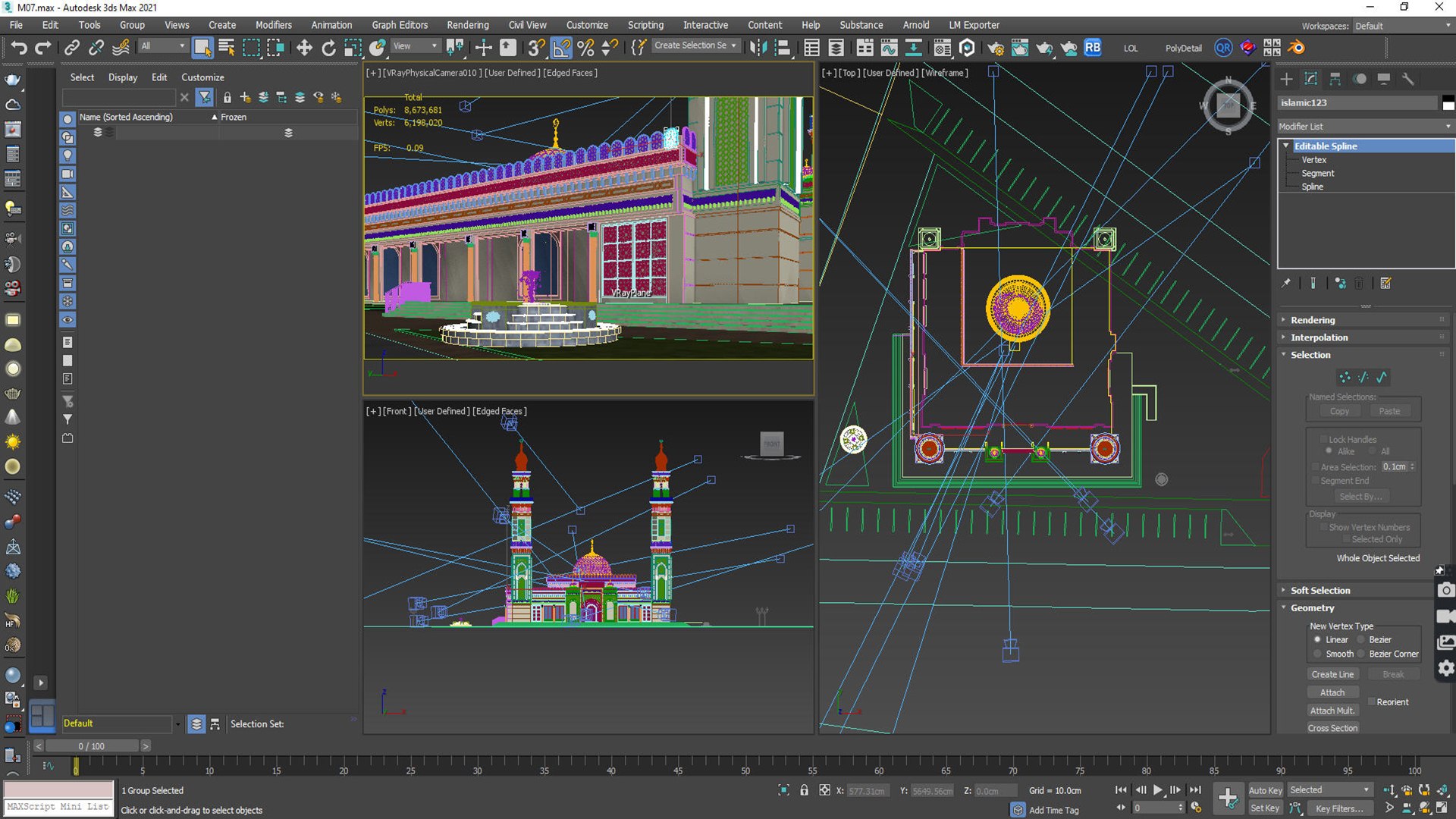 3D Mosque 3D No2 - TurboSquid 2165840