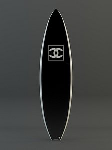 chanel surfboard 3d 3ds