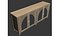 West Elm Sideboard mit Rohrbögen