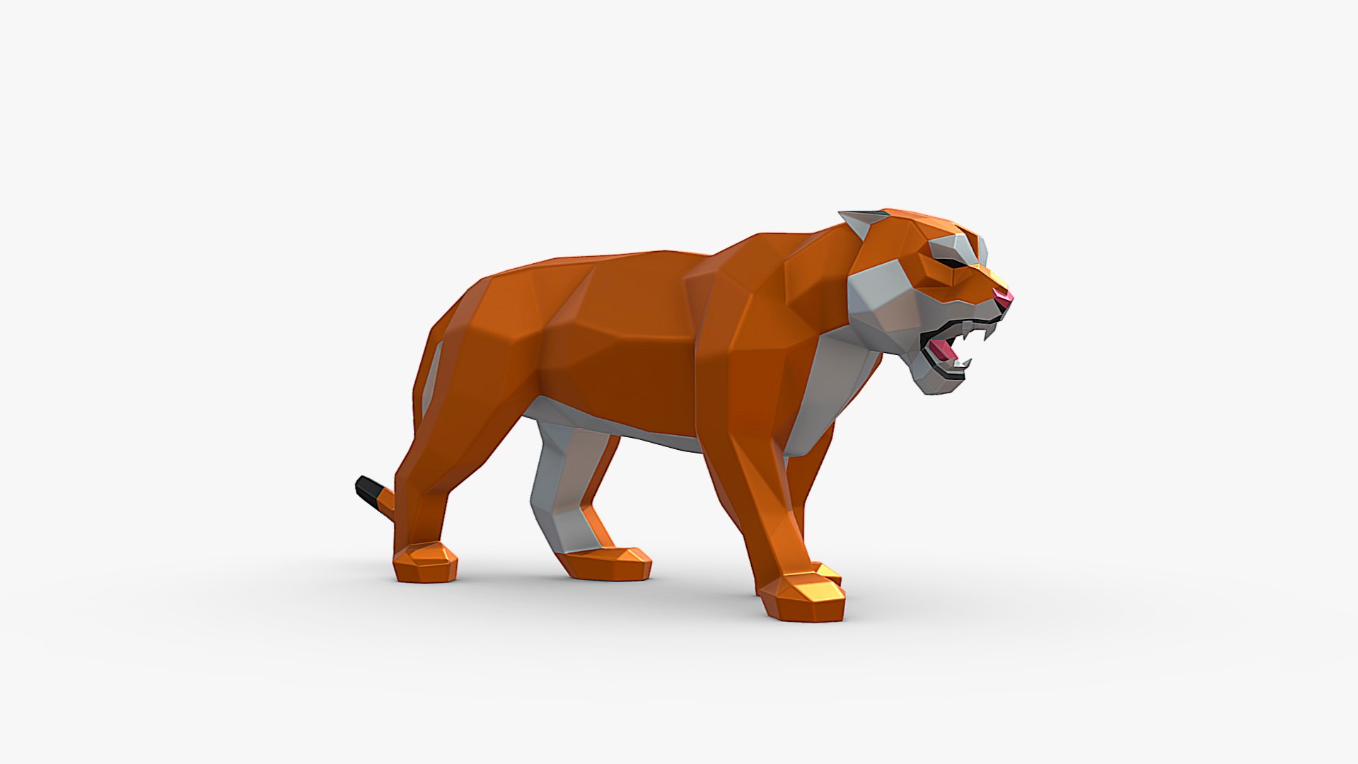3D Tiger Model - TurboSquid 2286579