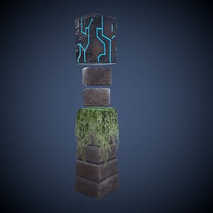olumn 3d model