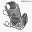 Fauteuil Rotang Foncé