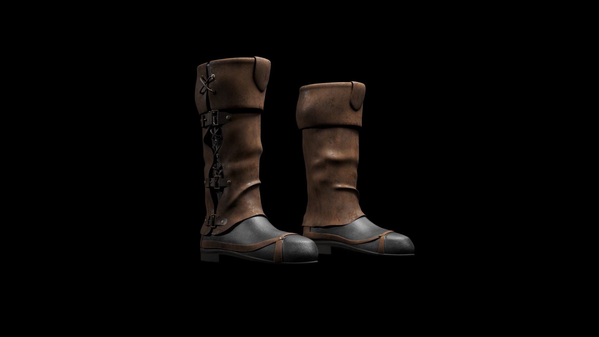 3D Medieval Leather Boots https://p.turbosquid.com/ts-thumb/Xw/dvYAsE/7f/turntable/jpg/1667914893/1920x1080/turn_fit_q99/449c72defcc49ae3f4c671e7c5e918e8eb3bbd7b/turntable-1.jpg