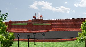 3D redfort