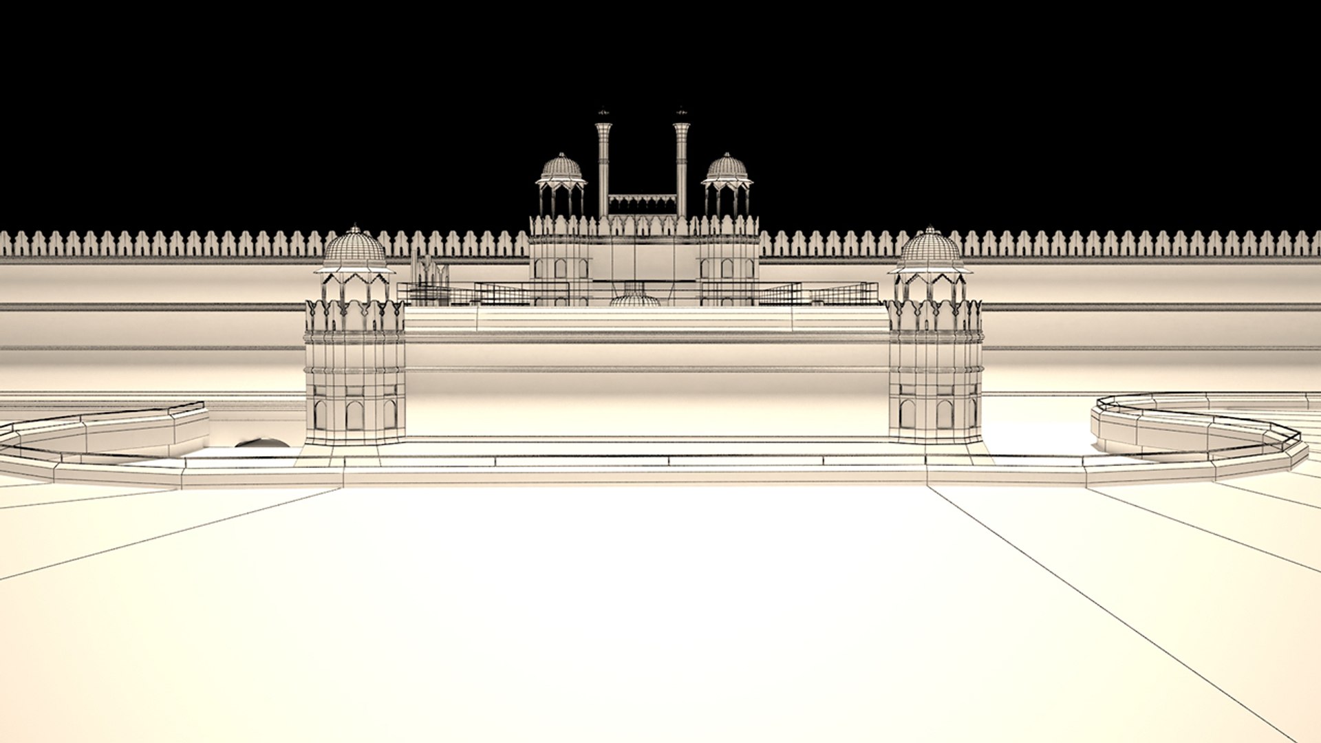 3D redfort - TurboSquid 1573483