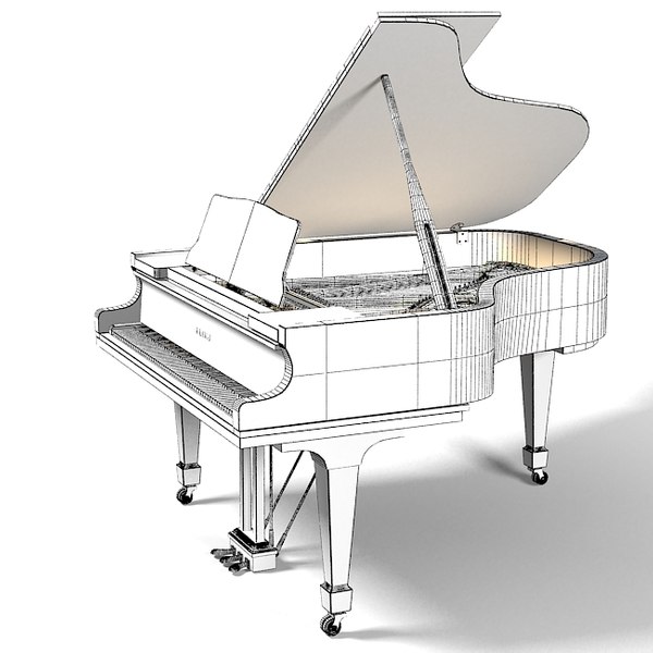 kawai rx5 artist 3d model