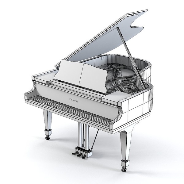 kawai rx5 artist 3d model