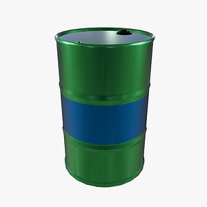 Oil Barrel 3D model