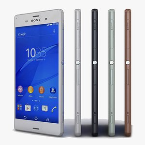 3d model sony xperia z3 dual