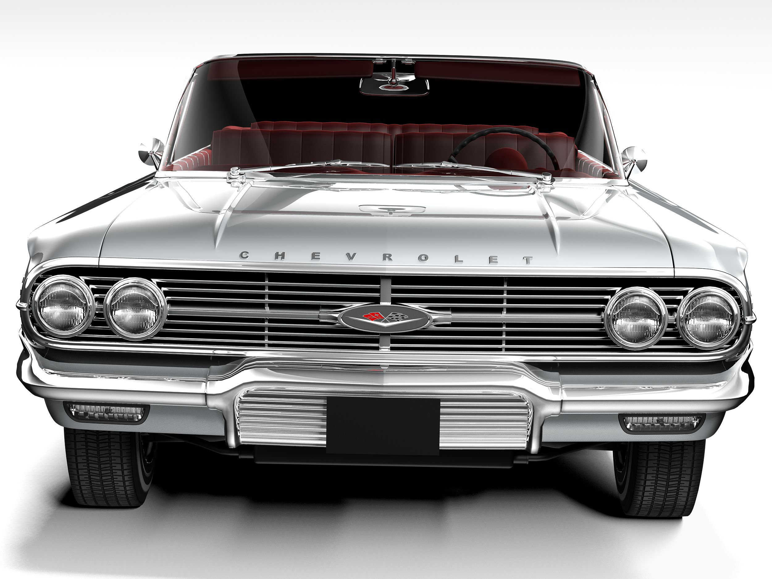 modelo 3d Chevrolet Impala Descapotable 1960 - TurboSquid 2218528
