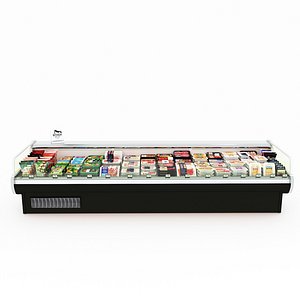 3D Meat and Poultry Display LB07 model