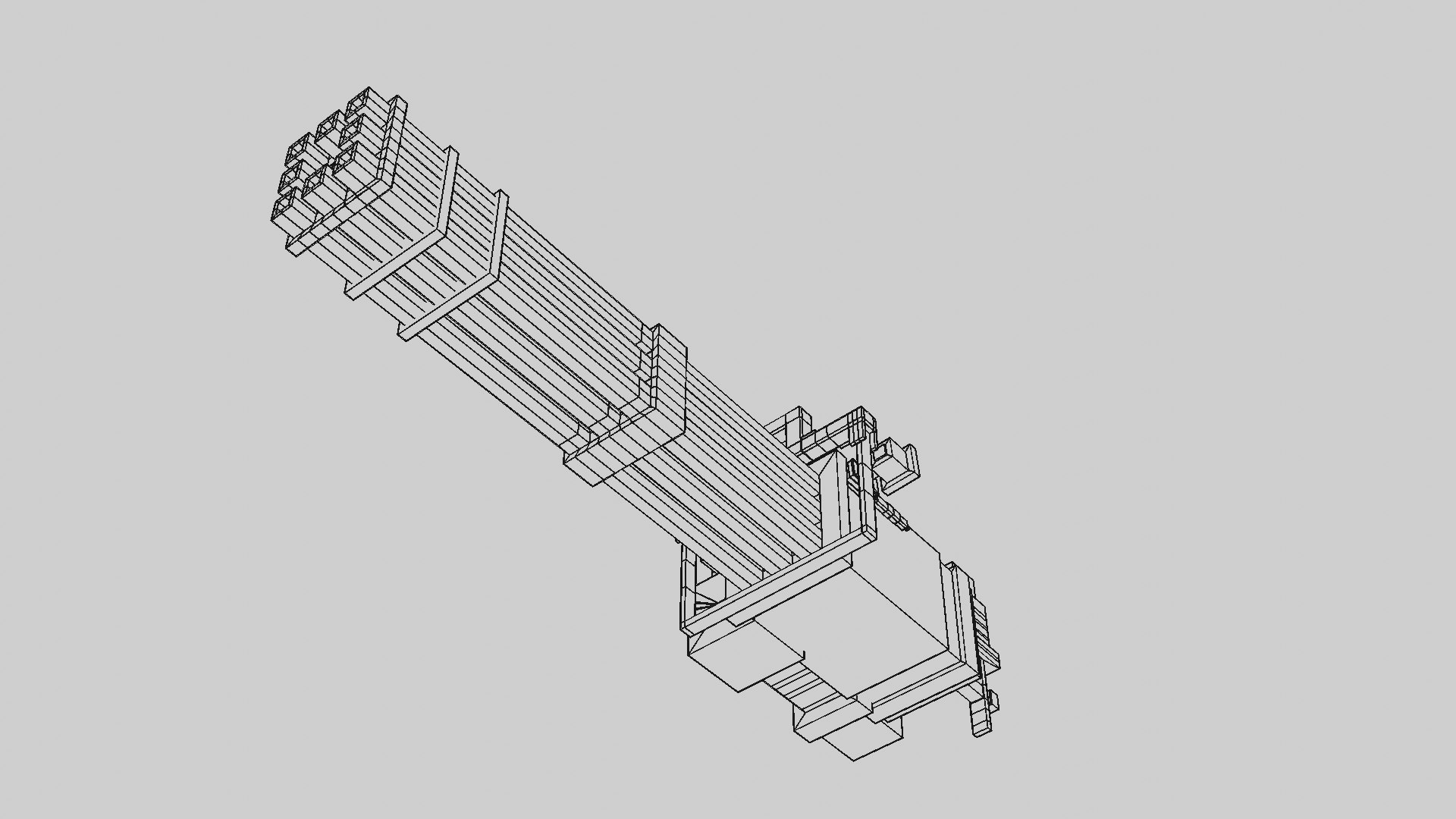 3D Minigun LowPoly M134 Vulcan model https://p.turbosquid.com/ts-thumb/Xw/sxHqNO/5G/minigunwireframe3/png/1646506971/1920x1080/fit_q87/96d2b66c519a9a99e984c2e884210e5abf6b9889/minigunwireframe3.jpg