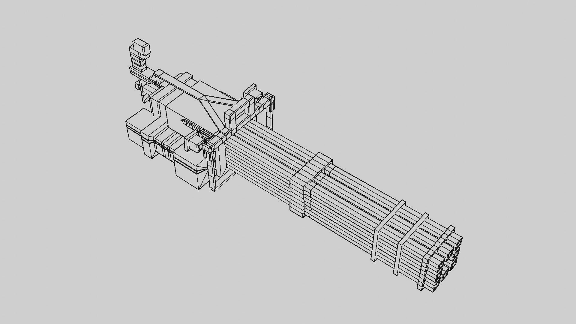 3D Minigun LowPoly M134 Vulcan model https://p.turbosquid.com/ts-thumb/Xw/sxHqNO/BE/minigunwireframe4/png/1646506970/1920x1080/fit_q87/3dfe7facd4ac9a6d696405059d3f363e855f0bfb/minigunwireframe4.jpg