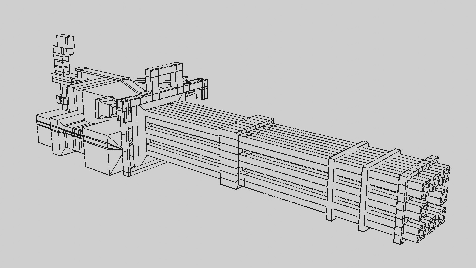 3D Minigun LowPoly M134 Vulcan model https://p.turbosquid.com/ts-thumb/Xw/sxHqNO/dS/minigunwireframe/png/1646507041/1920x1080/fit_q87/1596b1183ddd2b36caefa52e648cca369ed32ad2/minigunwireframe.jpg