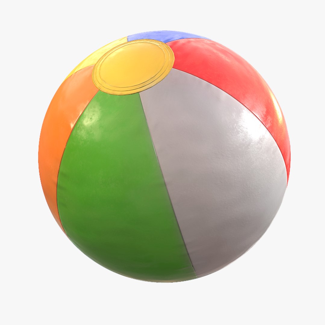 Beach Ball Model - TurboSquid 1187828