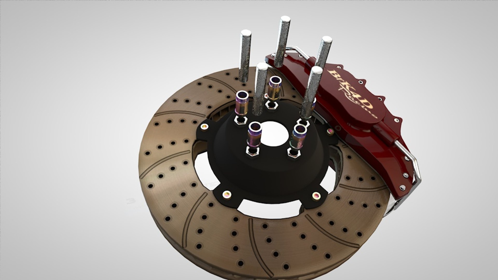 Free C4d Mode Brk4d Car Brake