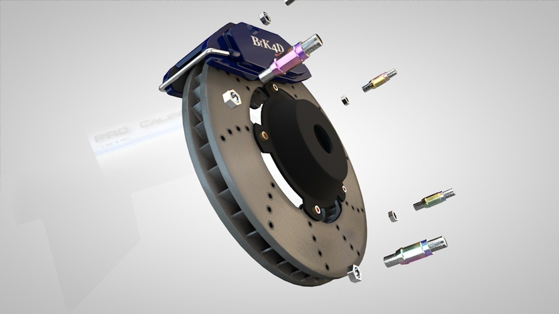 Free C4d Mode Brk4d Car Brake
