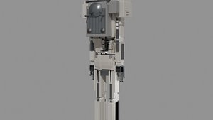 ORION M-18 Heavy Mech - Rigged PBR Humanoid Robot