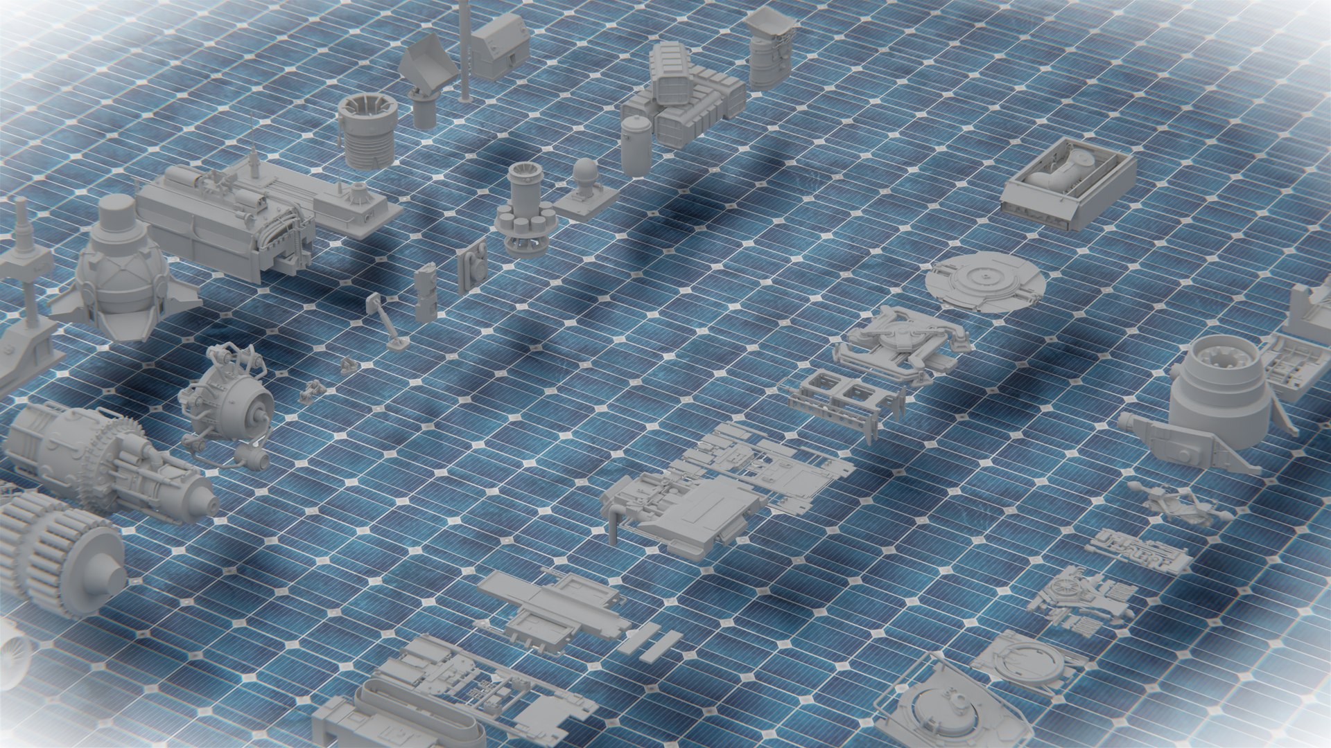 Scifi Various Kitbash 3D model - TurboSquid 2137286