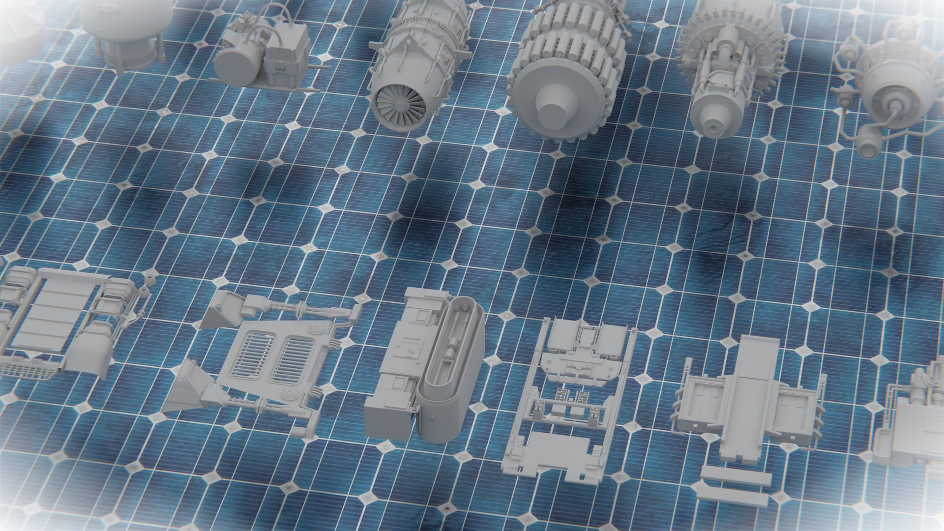 Scifi Various Kitbash 3D model - TurboSquid 2137286