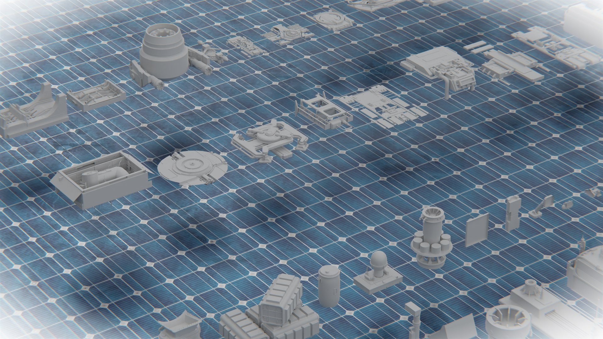 Scifi Various Kitbash 3D model - TurboSquid 2137286