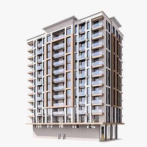 residential building 3D model