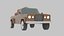 Auto low poly - Jeep Gladiator