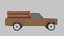 Auto low poly - Jeep Gladiator