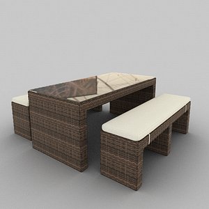 Rattan Seat Set 24