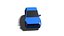 Racing ring car hatchback low poly 3D model FRF2X10S