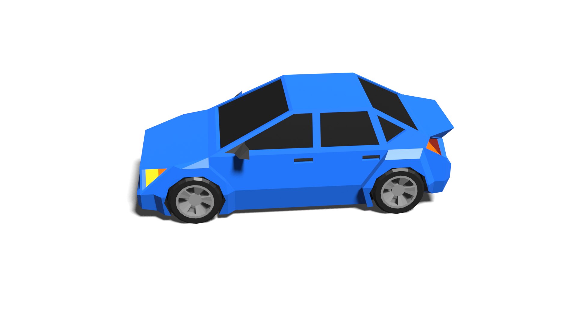 3D ring car hatchback - TurboSquid 1700697