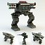 robot war 3d max