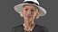 Elderly Woman with Man Wearing Party Dress Collection