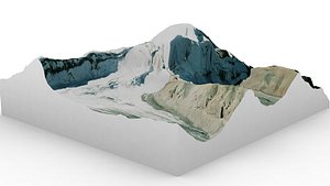 3D model Mount Kailash