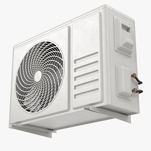 Low Poly PBR Air Conditioner