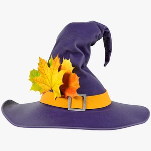 3D Witch Hat V3 model