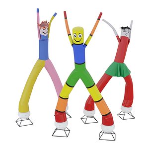 Dancing balloon man