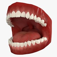 Mouth Animated v2 Vray