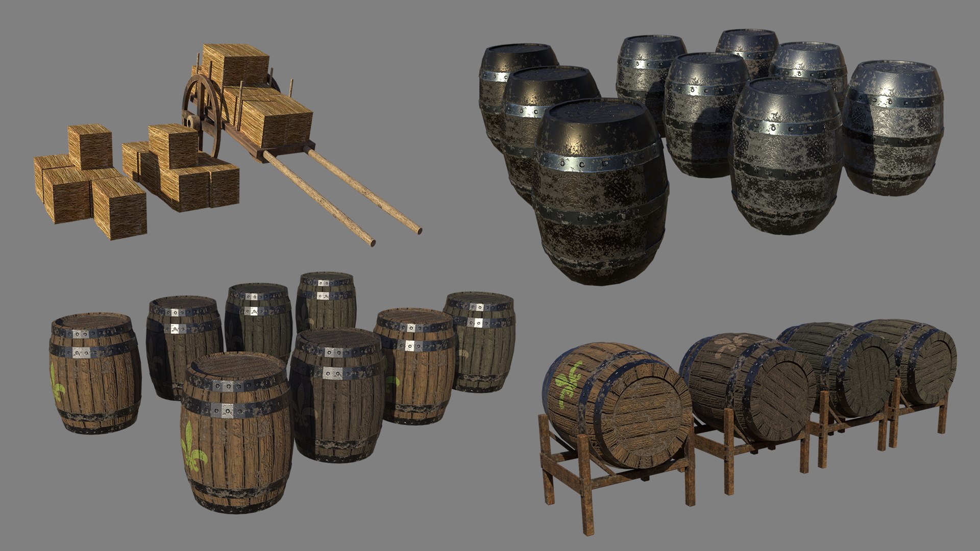 Medieval Market Asset Pack 3D https://p.turbosquid.com/ts-thumb/Xx/muTh0J/VU/various_03/png/1635019561/1920x1080/fit_q87/6fe920e11a6ffe4a1996d71111cfad78a9a7eadc/various_03.jpg