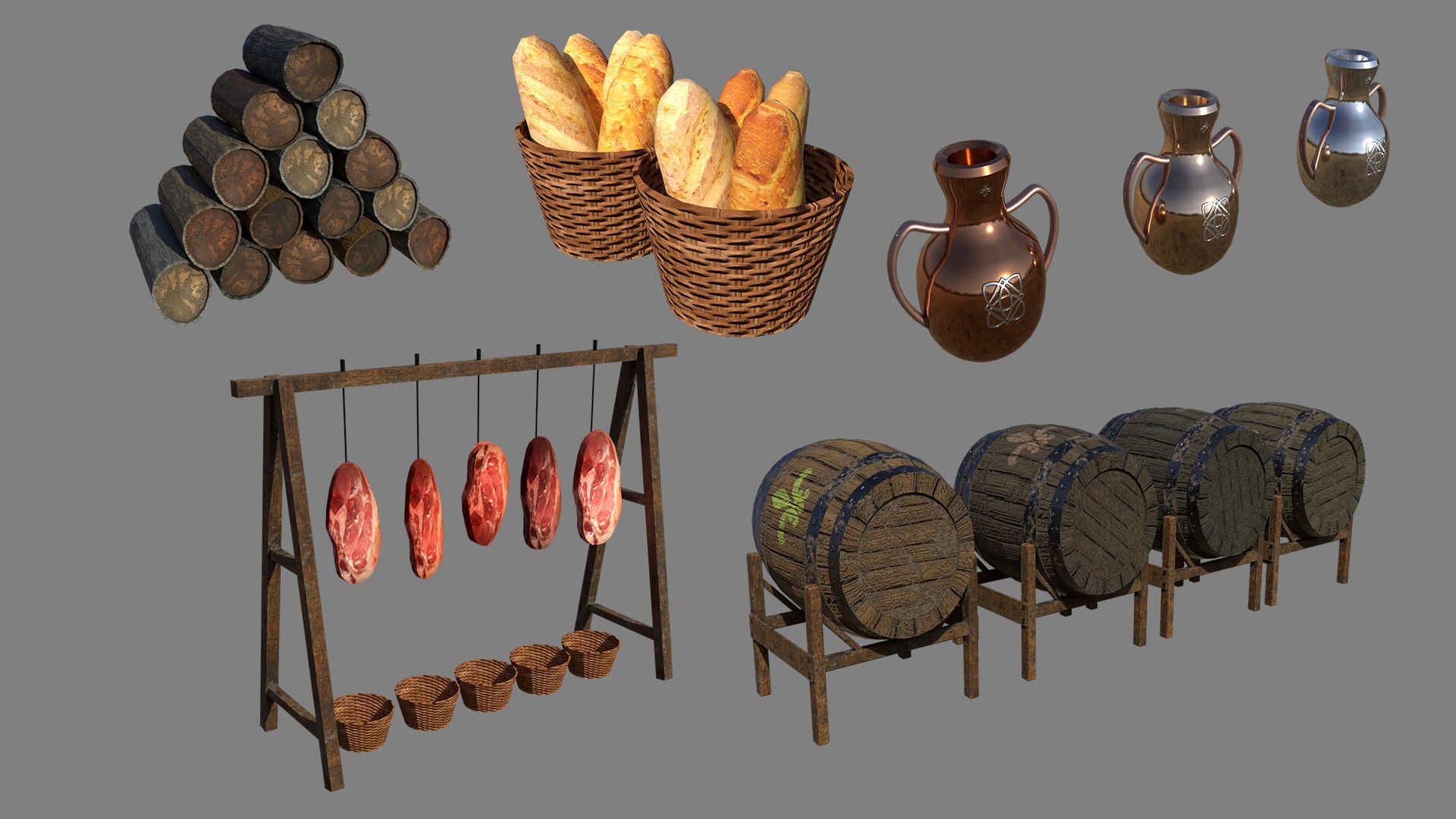 Medieval Market Asset Pack 3D https://p.turbosquid.com/ts-thumb/Xx/muTh0J/by/various_01/png/1635019560/1920x1080/fit_q87/ce2f59dd725710e6dcd5bb53c7bcb5739f4e7919/various_01.jpg