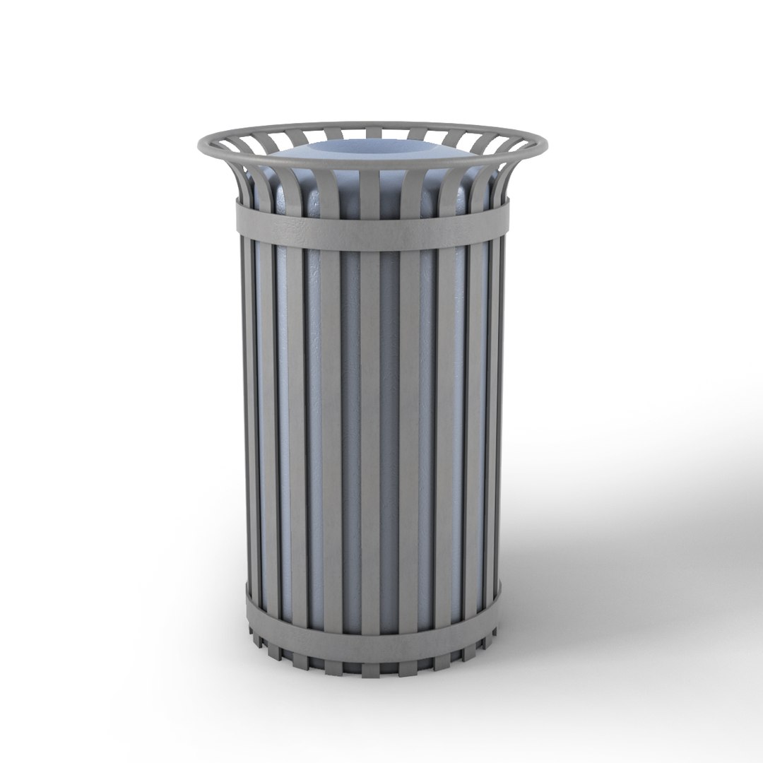 3D Model Waste Bin - TurboSquid 1196606