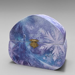 3D frozen music box model