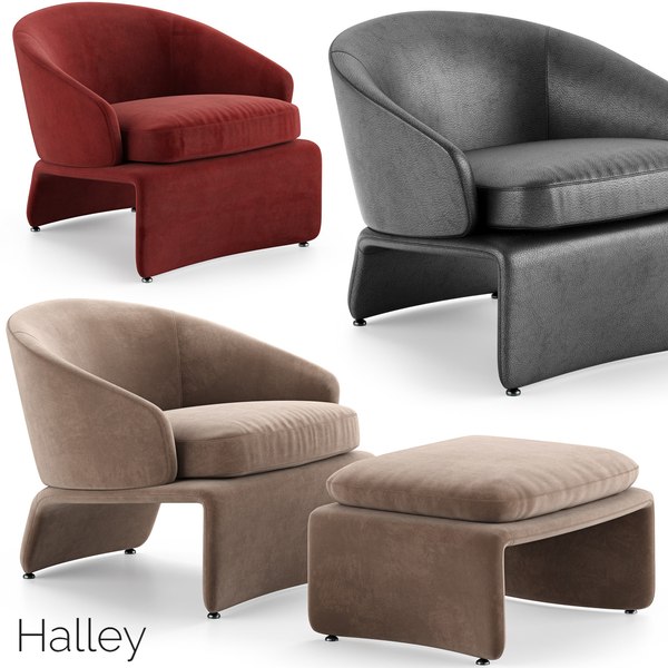 minotti halley armchair