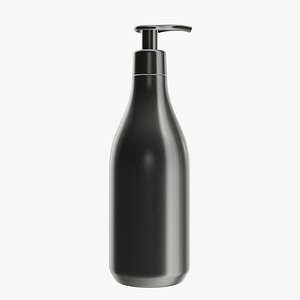 3D plastic bottle shampoo