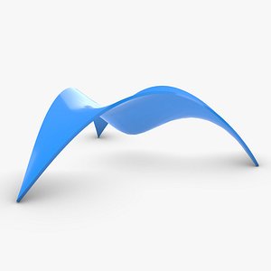 3D Spider Tri Pavilion model