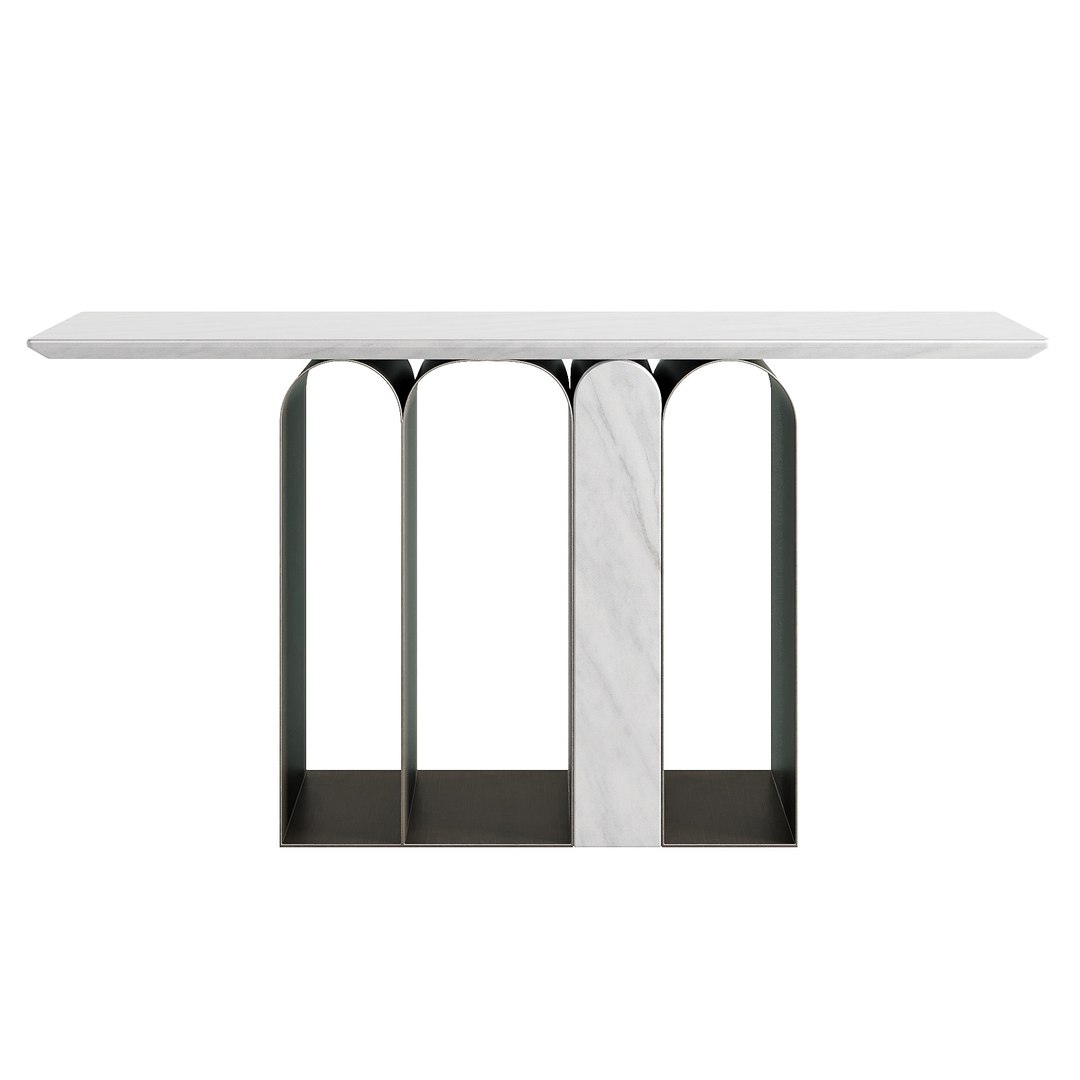 Genoa Bianco Console Model - TurboSquid 2293042