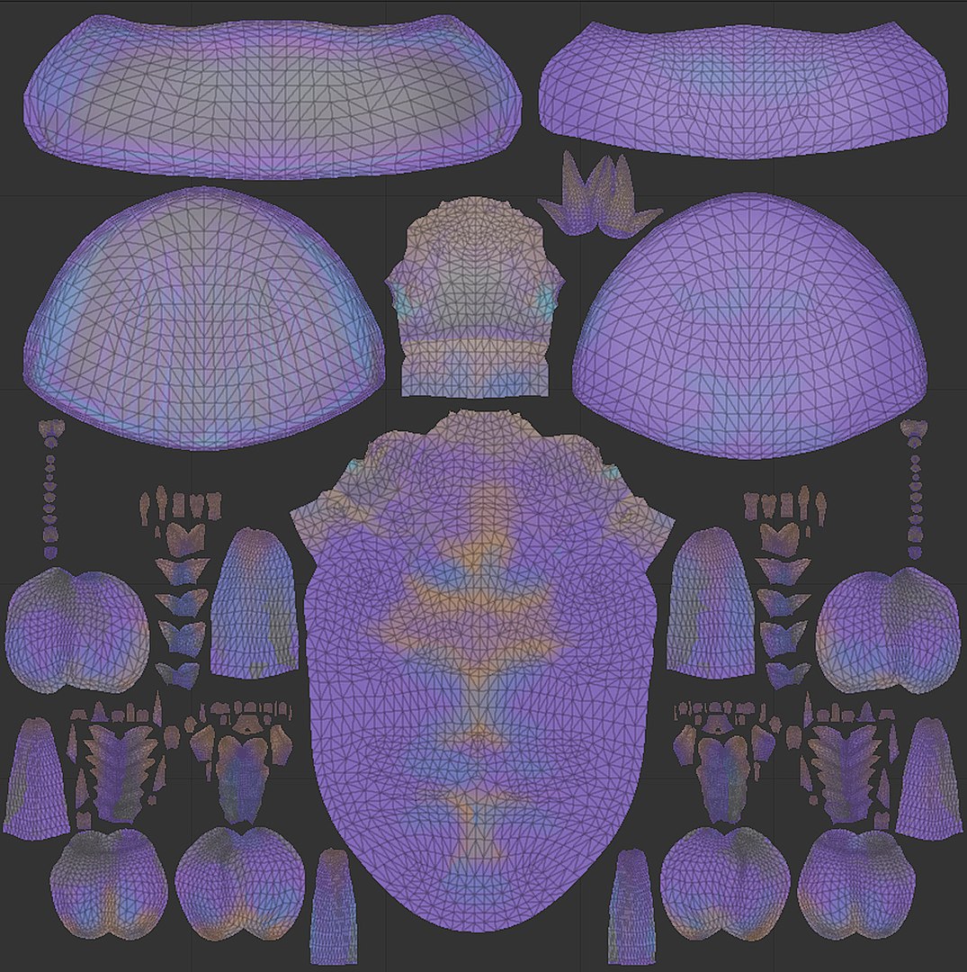 3d Scarab Beetle