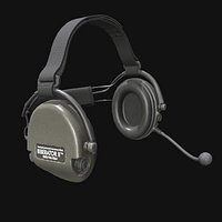 PBR gameready Liberator headset