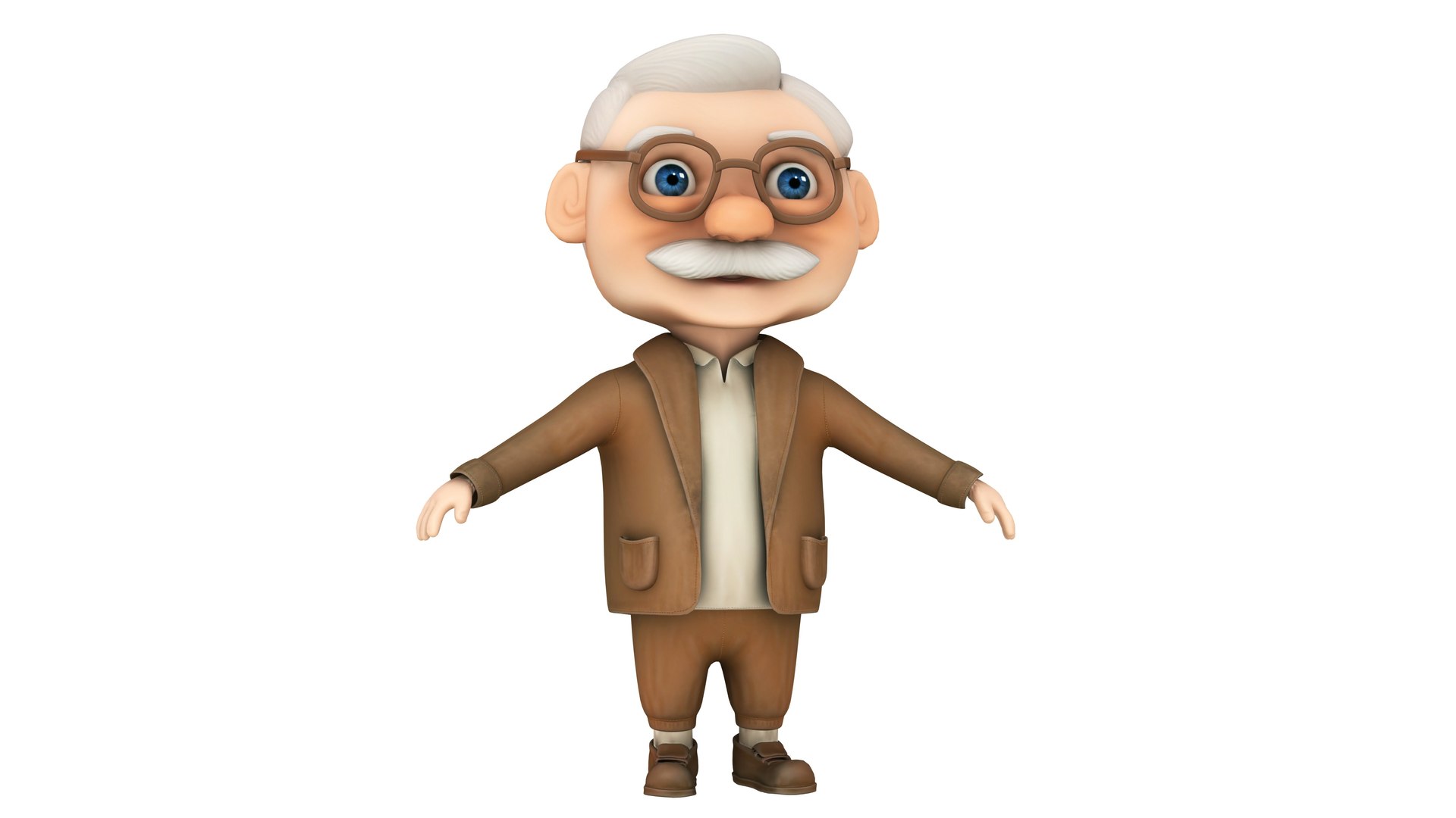 Cartoon Old Family 3D model https://p.turbosquid.com/ts-thumb/Xy/KxW0ZN/bt/cartoongrandfather5/jpg/1712897540/1920x1080/fit_q87/d380cae908a4978e4b2ba148fdb37228ac37b370/cartoongrandfather5.jpg
